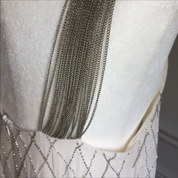 Silk beaded dress - Picture 4 of 6